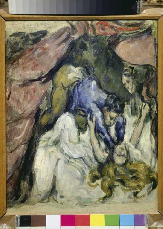 Paul Cezanne Style on Paul C  Zanne   The Strangled Woman