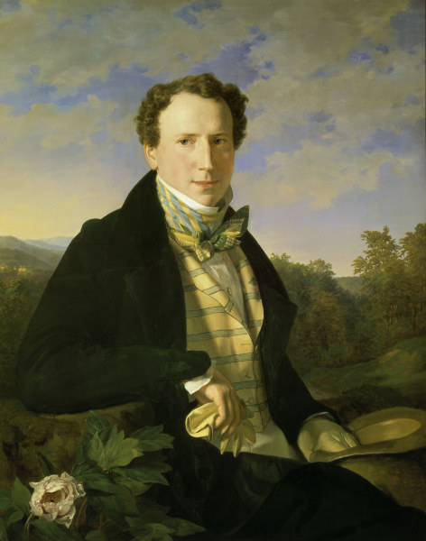 Portrait of Ferdinand Georg Waldmüller