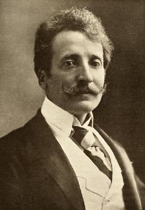 Georges Rodenbach (1855-98) (b/w photo) 