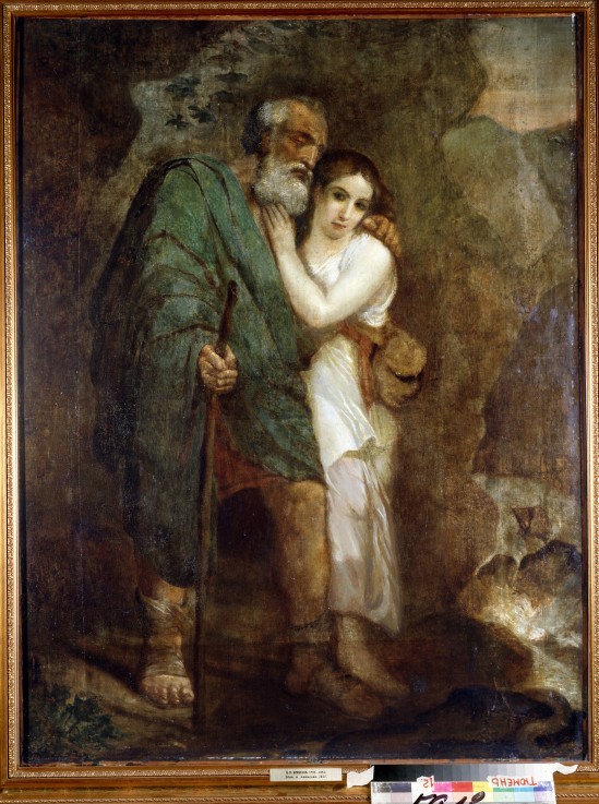 Oedipus and Antigone from Brüllow
