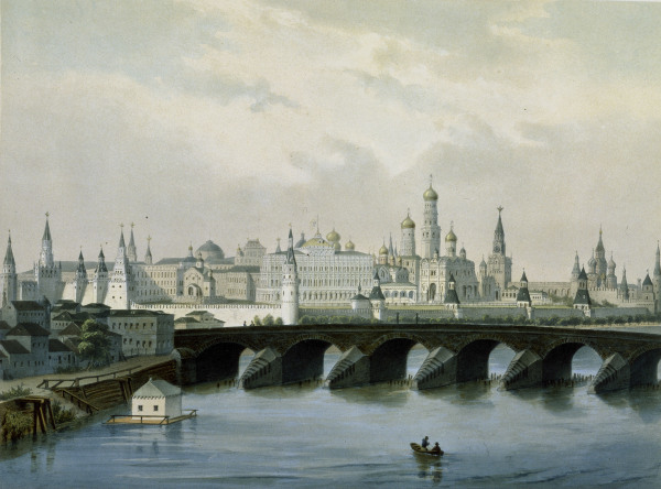 Moscow , Kremlin from Cuvillier