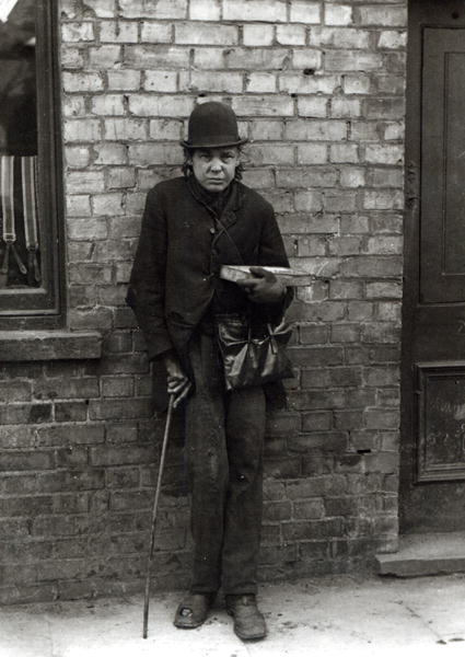 Match-Seller. c.1900 (b/w photo)  from English Photographer