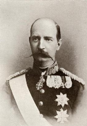 George I, King of Greece, from ''The Year 1912'', published London, 1913 (b/w photo) 