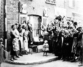 Jubilee Decoration in the East End, May 12th 1935