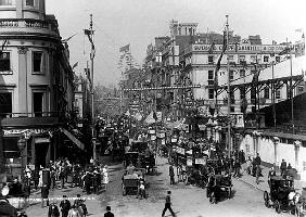 The Strand, London with Jubilee Decorations