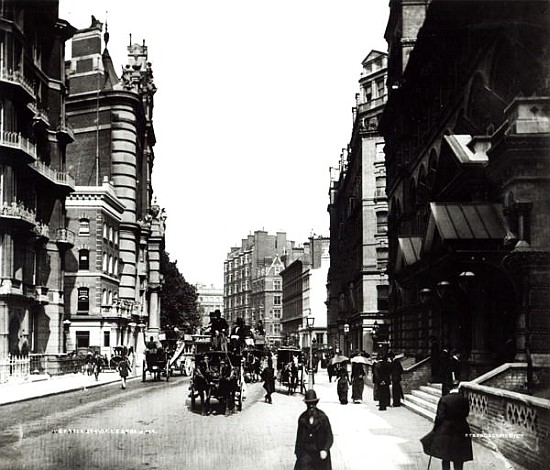 Victoria Street, London, c.1890 from English Photographer