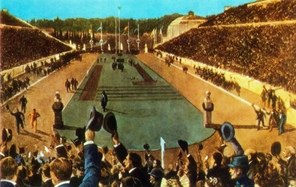 Athens , Olympic Games from Forestier