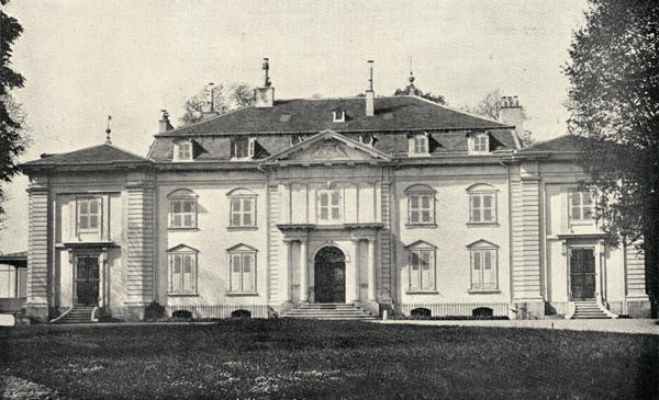 Voltaire''s (1694-1778) house at Ferney (b/w photo)  from French Photographer