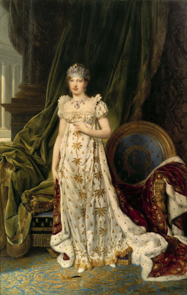 Empress Marie Louise , Isabey - Isabey as art print or hand painted oil.