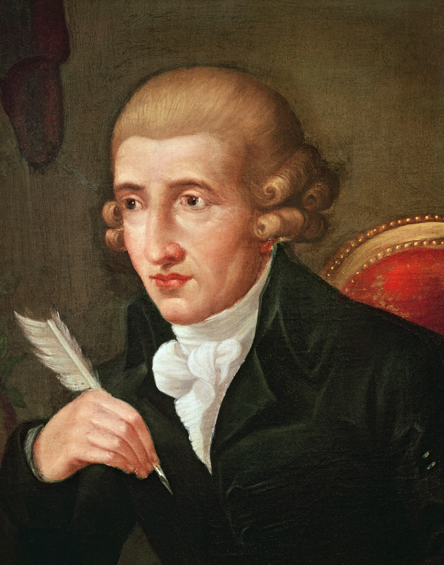 Portrait of Joseph Haydn from Italian School