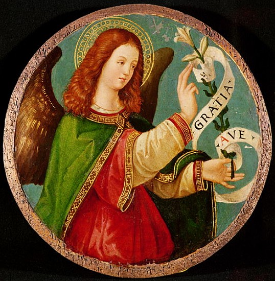 The Angel of the Annunciation from Italian School