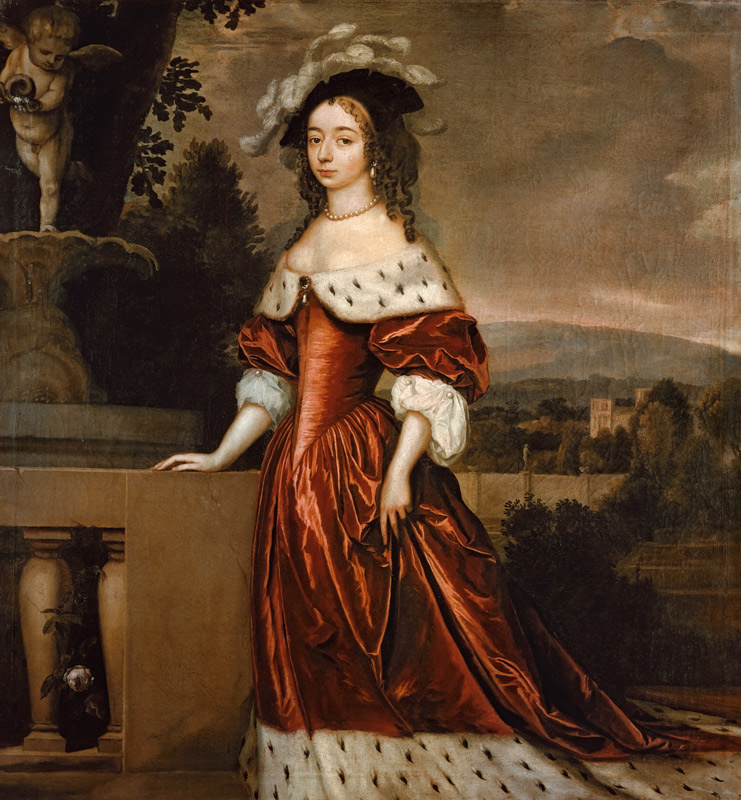 Henrietta Catherine from Mytens