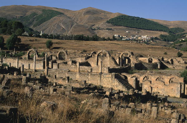 General view of the baths, High Imperial Period (27 BC-395 AD) (photo)  from Roman Imperial Period (27 BC-476 AD)