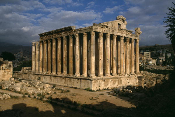 Temple of Bacchus, 2nd century AD (photo)  from Roman Imperial Period (27 BC-476 AD)