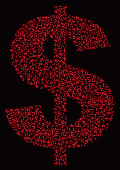 Dollar People Icon, 2006 (digital)  from Thisisnotme 