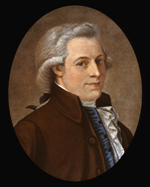 Mozart from Tischbein