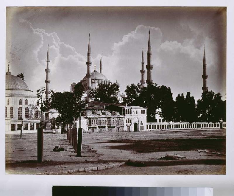 Konstantinopel: Die Blaue Moschee von Sultan Ahmed I from Abdullah Freres