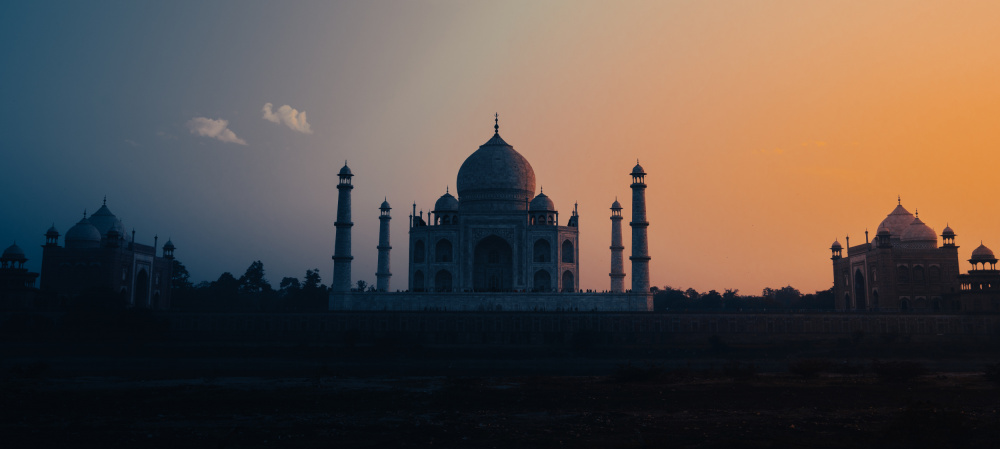 Sunset at Taj from Abhinav Sharma
