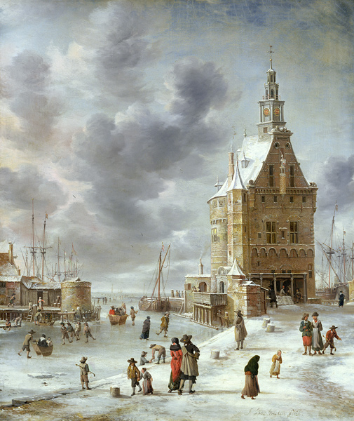 The City Gate of Hoorn from Abraham Beerstraten