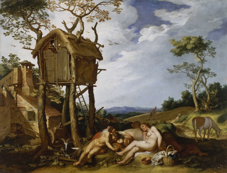 Parable of the Wheat and the Tares from Abraham Bloemaert