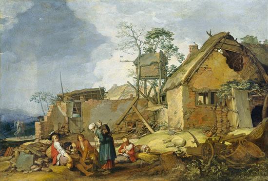 Landscape with Farm from Abraham Bloemaert