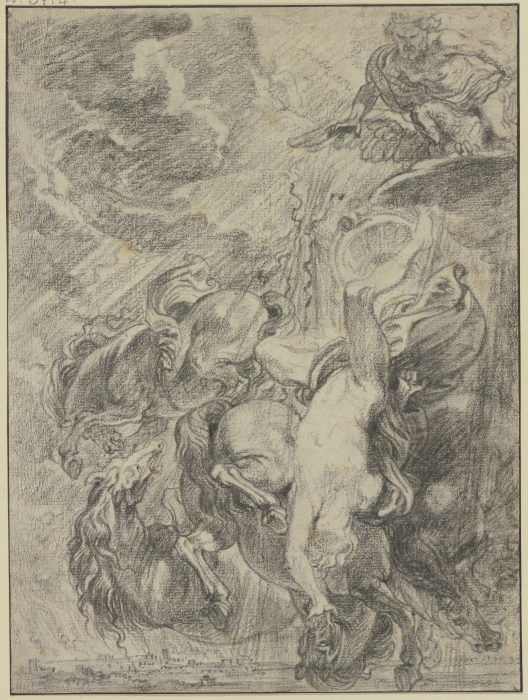 The fall of Phaeton from Abraham van Diepenbeeck