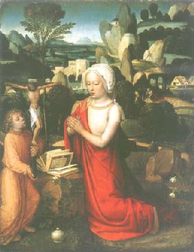 Holy Maria Magdalena as Büßerin