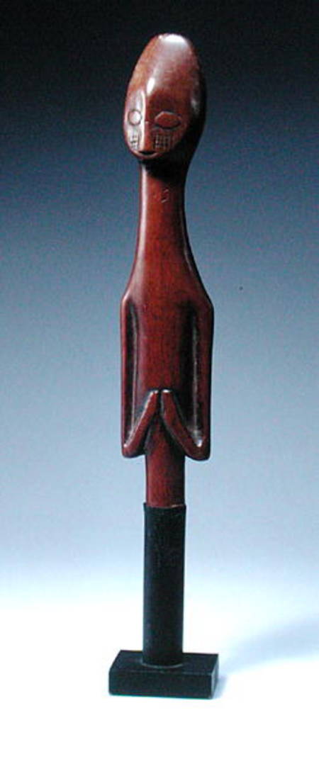 Whisk Handle, Mangbetu culture, from Democratic Republic of Congo from African