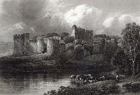 Chepstow Castle; engraved by R. Hinshelwood, printed Cassell & Company LtdWimperis