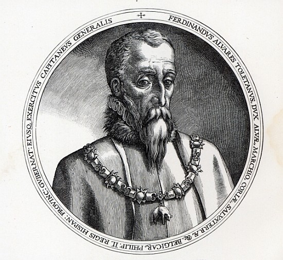 Fernando Alvarez de Toledo, 3rd Duke of Alba from (after) English School