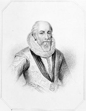 Edward Somerset, after an engraving from ''Lodge''s British Portraits''