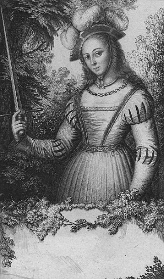 Portrait of Joan of Arc (1412-31) from (after) French School