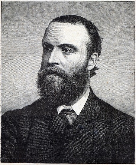 Charles Stewart Parnell, engraving after a photograph by William Lawrence from (after) Irish Photographer