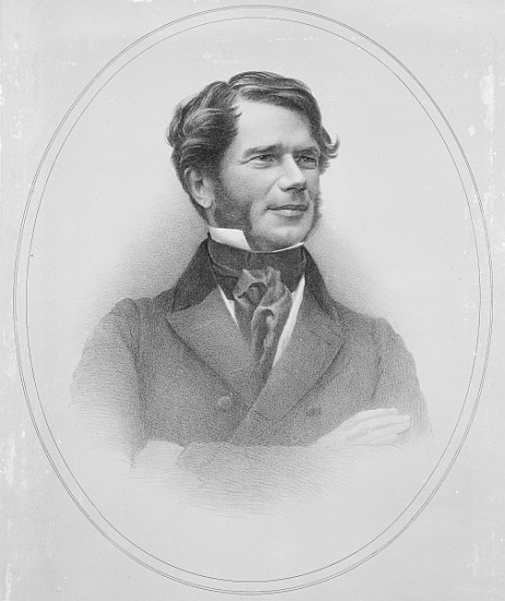 William Smith O''Brien, lithograph Henry O''Neil from (after) Irish Photographer