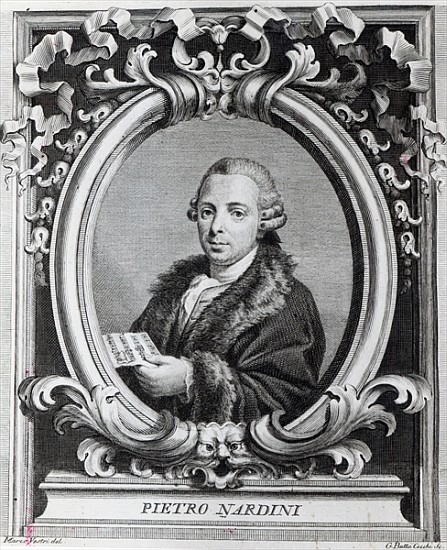 Pietro Nardini; engraved by G. Batta Cechi from (after) Italian School