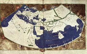 Map of the known world, from ''Geographia''