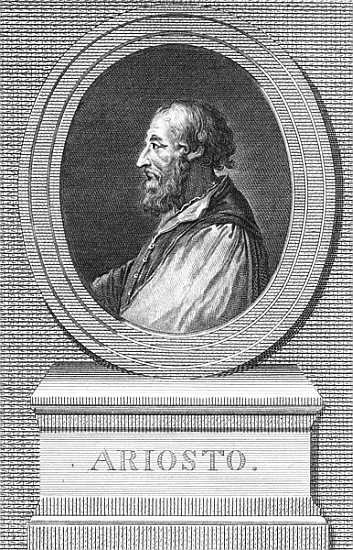 Portrait of Ludovico Ariosto from (after) Titian (Tiziano Vecelli)