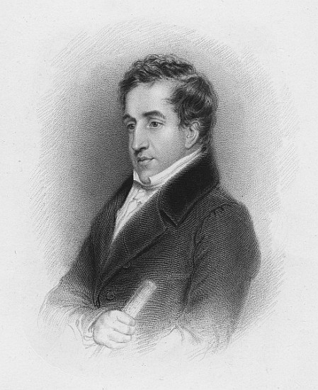 John Cam Hobhouse, c.1821 from (after) Abraham Wivell