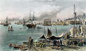 Port of New Orleans; engraved by D.G. Thompson