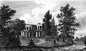 Lord Nelson''s Villa at Merton, published 1806