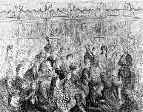 The Stalls, Covent Garden Opera, from ''London, a Pilgrimage'', written by William Blanchard Jerrold
