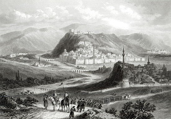 Kars; engraved by J. Godfrey, c.1860 from (after) J Ramage