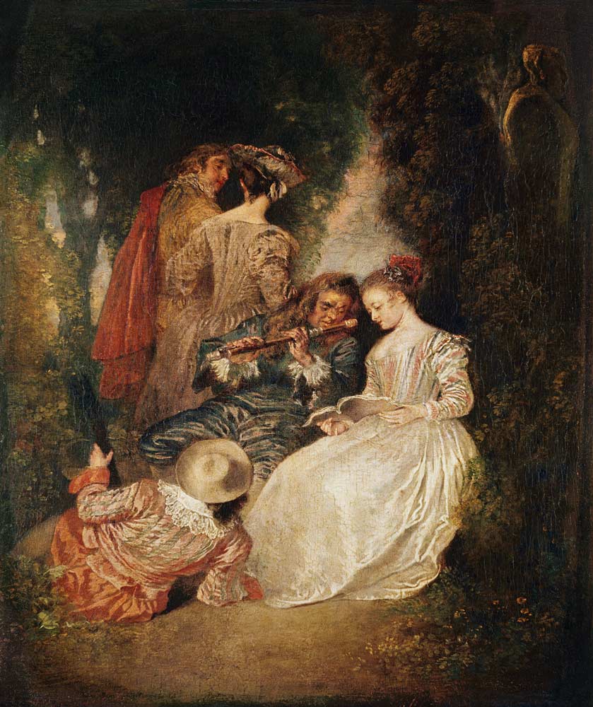 Perfect Harmony from (after) Jean Antoine Watteau