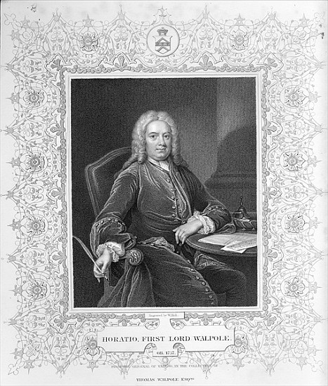 Horatio Walpole from (after) Jean Baptiste Vanloo
