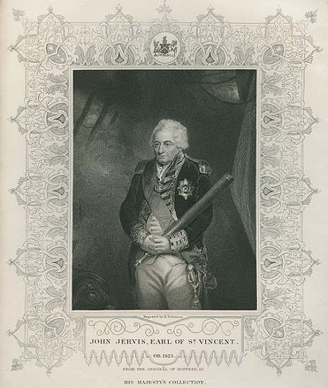 Sir John Jervis in 1795 from (after) John Hoppner