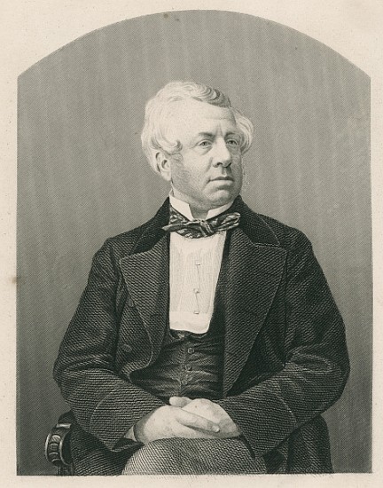 George William Frederick Howard; engraved by D.J. Pound from a photograph, from ''The Drawing-Room o from (after) John Jabez Edwin Paisley Mayall