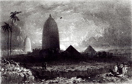 Jagannath Temple; engraved A. Picken from (after) Thomas Bacon