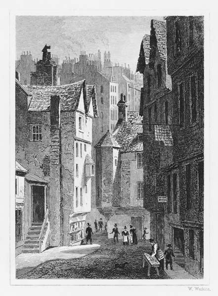 High School, Wynd, Edinburgh ; engraved by William Watkins from (after) Thomas Hosmer Shepherd