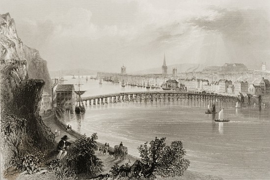 Waterford, Ireland, from ''Scenery and Antiquities of Ireland'' from (after) William Henry Bartlett