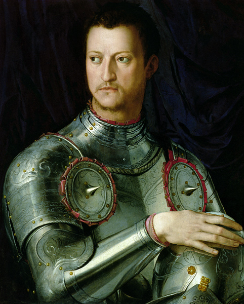 Portrait of Cosimo I (1519-74) de Medici from Agnolo Bronzino